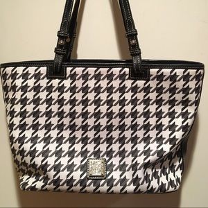 Dooney & Bourke cotton coated leisure shoulder bag